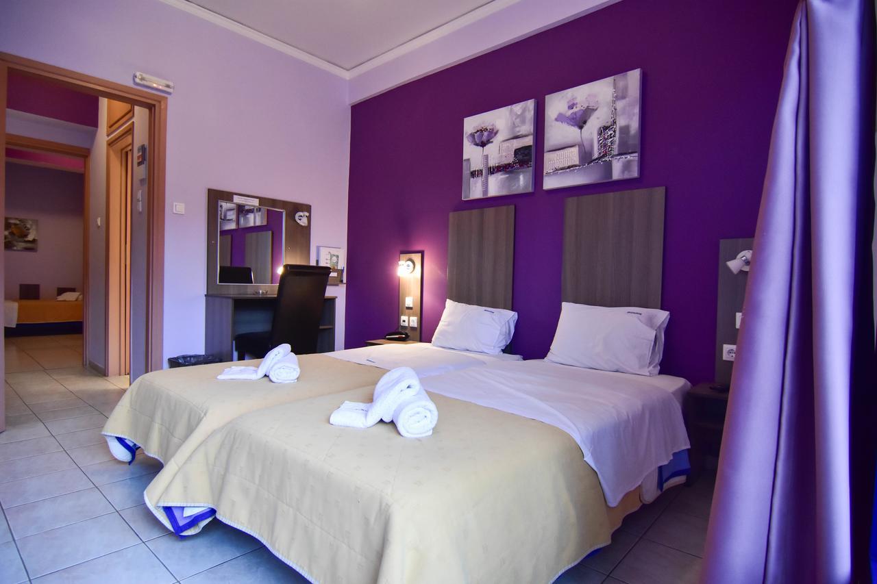 Iridanos Hotel Antikyra Bagian luar foto